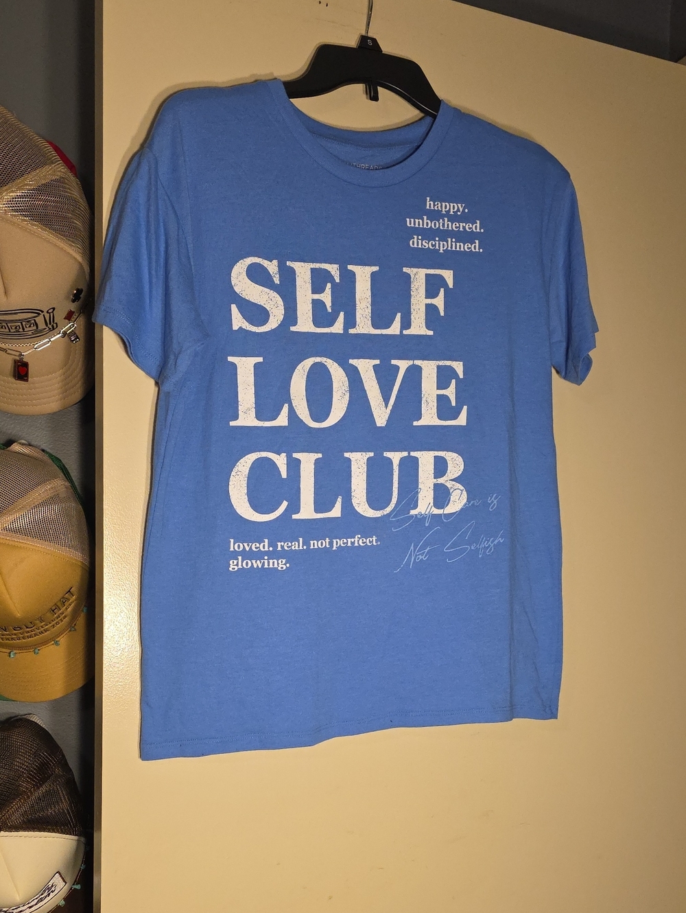 Grayson Threads Self Love Club Graphic Tee - Blue